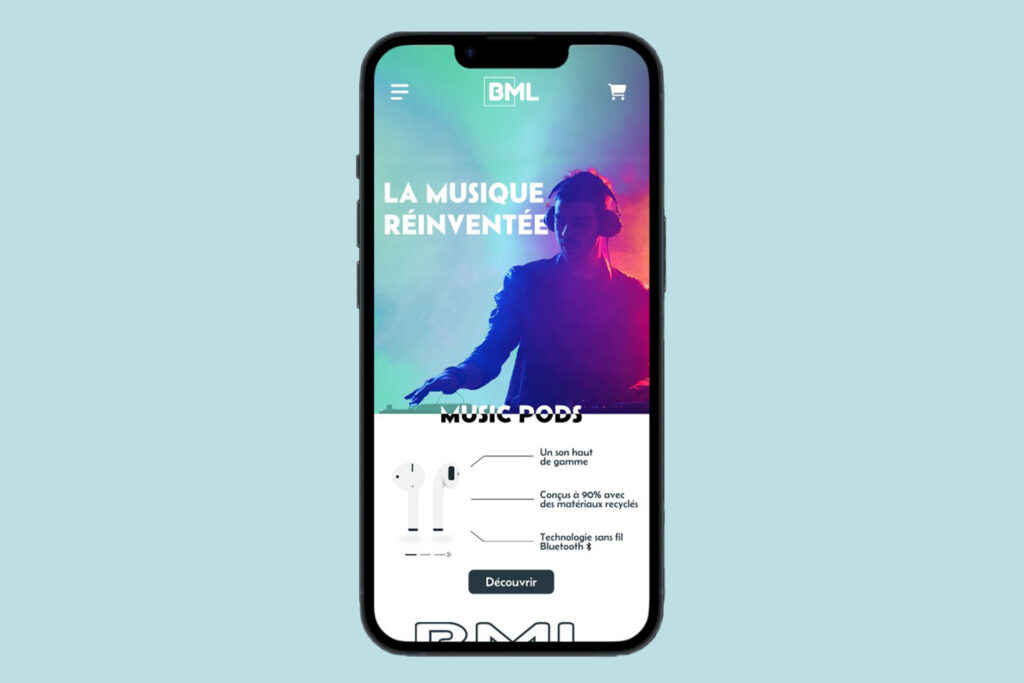 webdesign site mobile